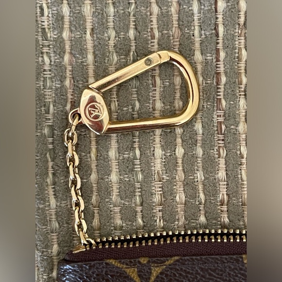 Authentic LOUIS VUITTON Limited Edition Monogram Complice Trunks Key Cles Coin - Picture 4 of 12